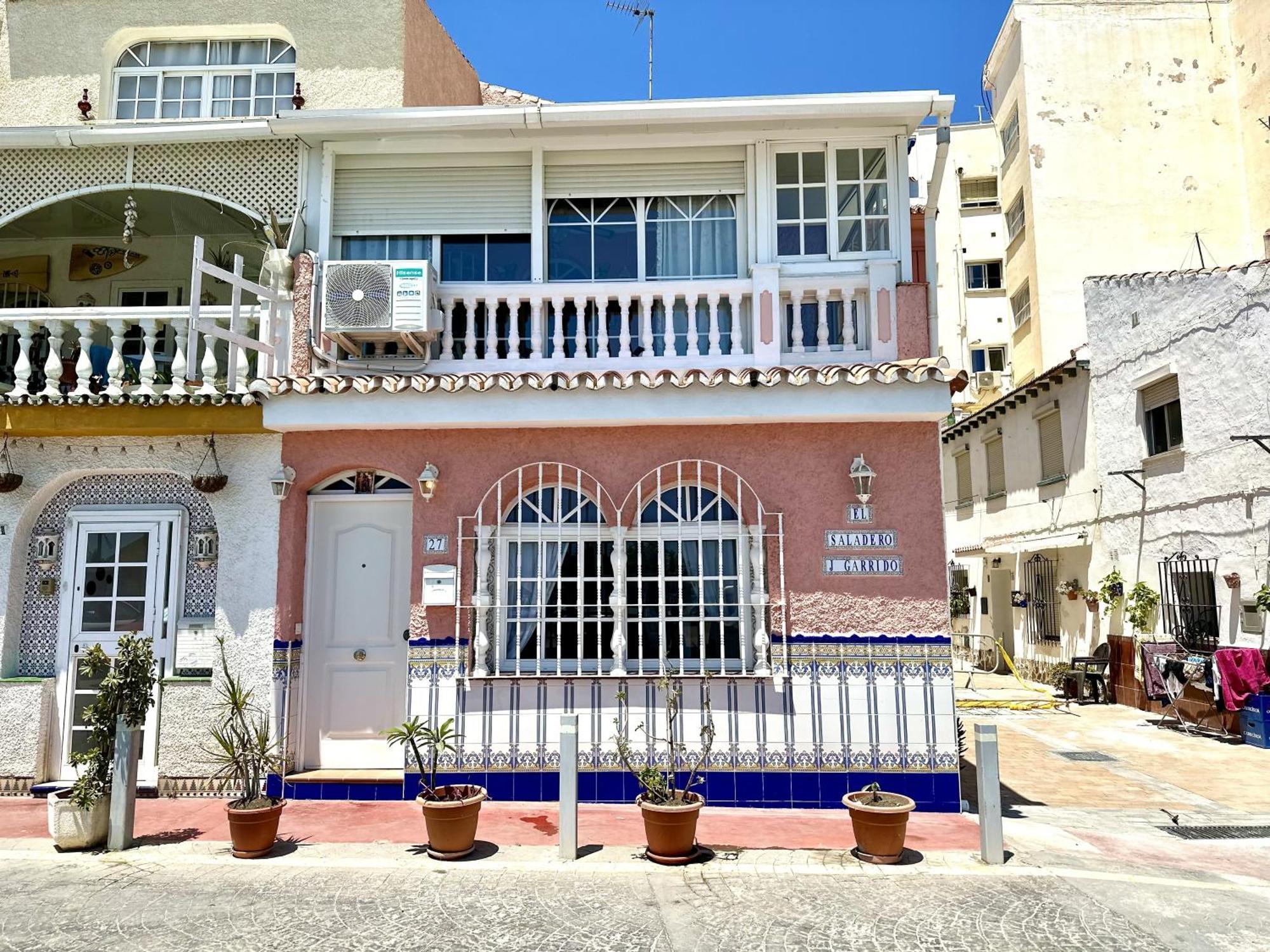 Casaflex Casa 1º Linea Playa Saladero Garrido Villa Rincón de la Victoria Eksteriør bilde
